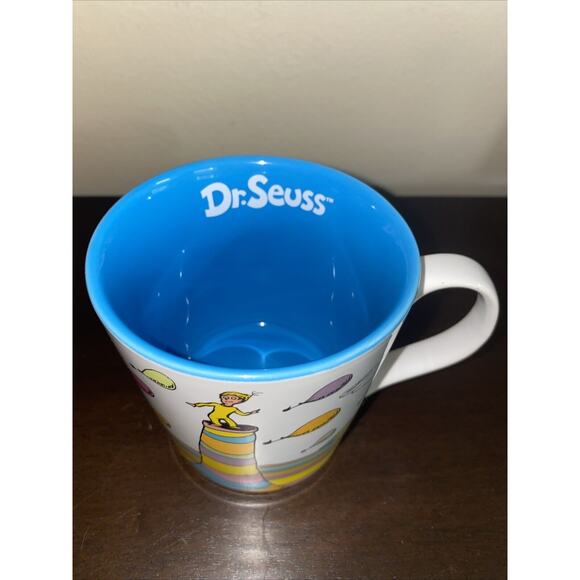 Dr Seuss Coffee Mug Cup Ceramic Oh! The Places You'll Go 12 fluid ounces 2017 - Picture 2 of 7